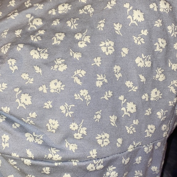 Lettuce Trim Ditsy Print Baby Tee - Picture 3 of 4